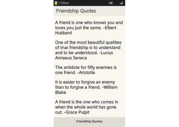 Friendship Quotes – screenshot 1