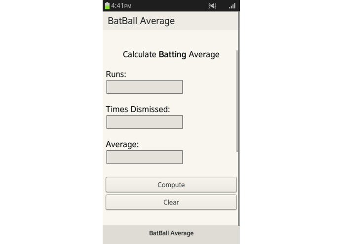 BatBall Average – screenshot 1