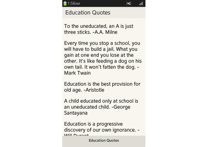 Education Quotes – screenshot 1