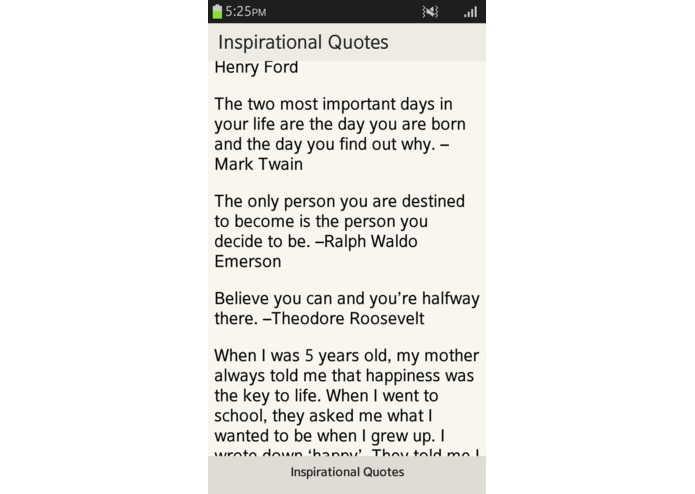 Inspirational Quotes – screenshot 2