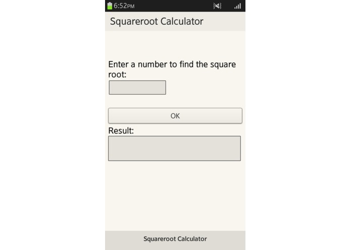 Squareroot – screenshot 1
