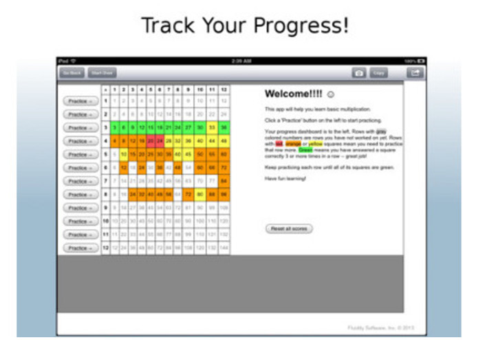 FluidTimesTable – screenshot 4