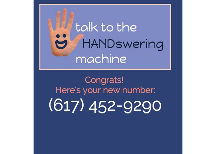 Talk to the HANDswering Machine – screenshot 4