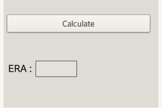 ERA Calculator