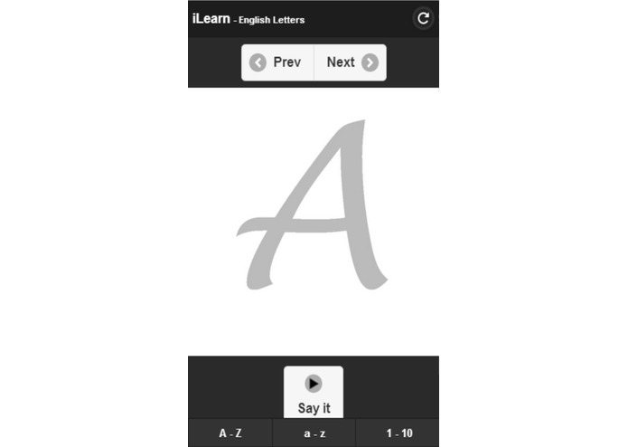 iLearn - English Letters – screenshot 2