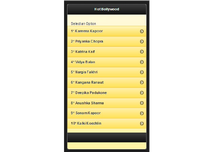 hotBollywood – screenshot 1