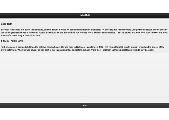 Athletes Info – screenshot 3