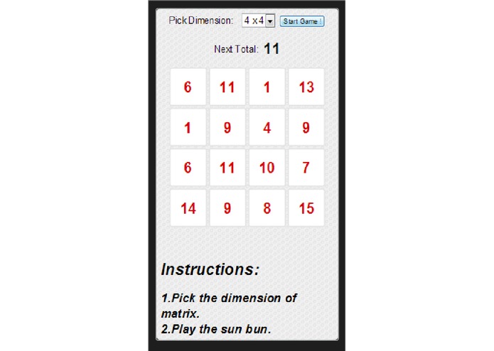sumGame – screenshot 2