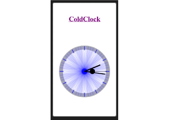 ColdColorClock – screenshot 1