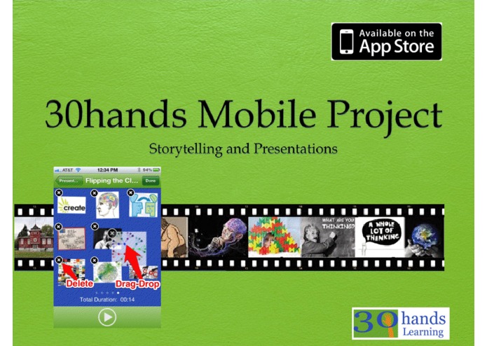 30hands Mobile Photo Storytelling App – screenshot 1