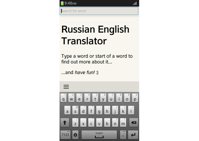 Russian English Translator – screenshot 3
