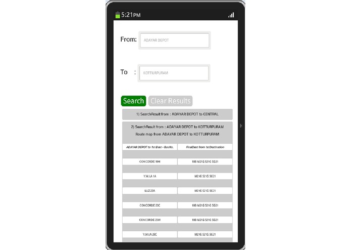 BusRoutes – screenshot 3