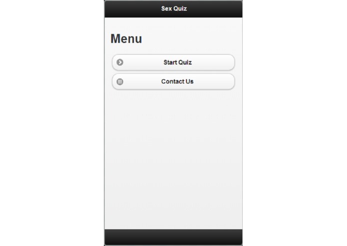 Sex quiz – screenshot 1