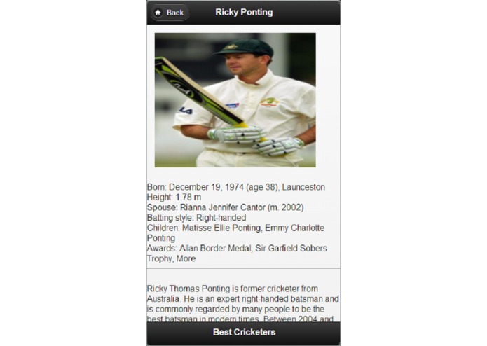 Great Cricketers – screenshot 3