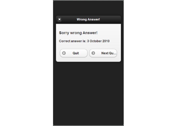 CWG 2010 quiz – screenshot 3