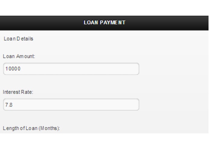Loan Payment – screenshot 1