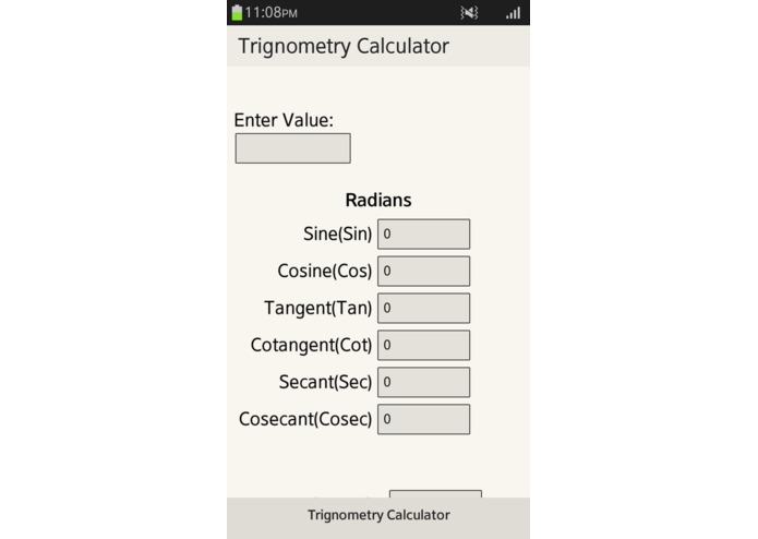 Trignometry Calculator – screenshot 1
