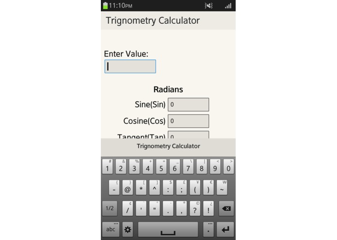 Trignometry Calculator – screenshot 2