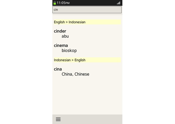 Indonesian English Translator – screenshot 2