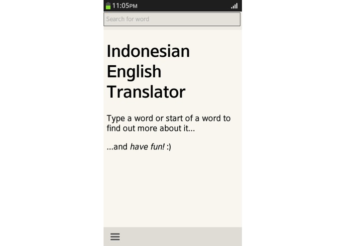 Indonesian English Translator – screenshot 3