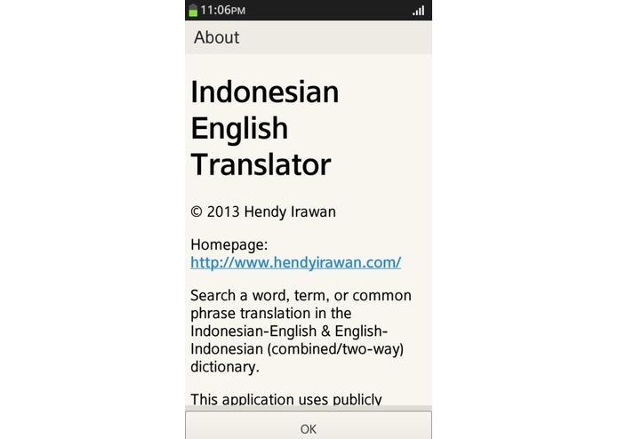 Indonesian English Translator – screenshot 4