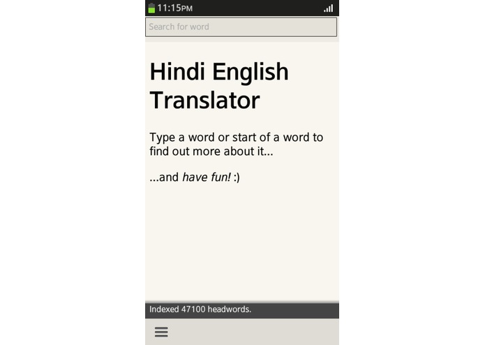 Hindi English Translator – screenshot 1