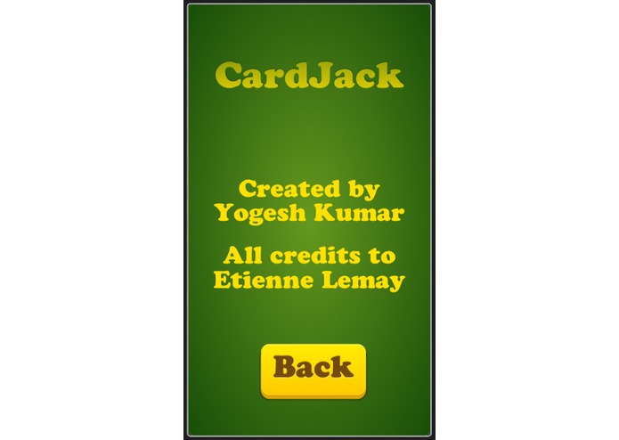 Cardjack – screenshot 1