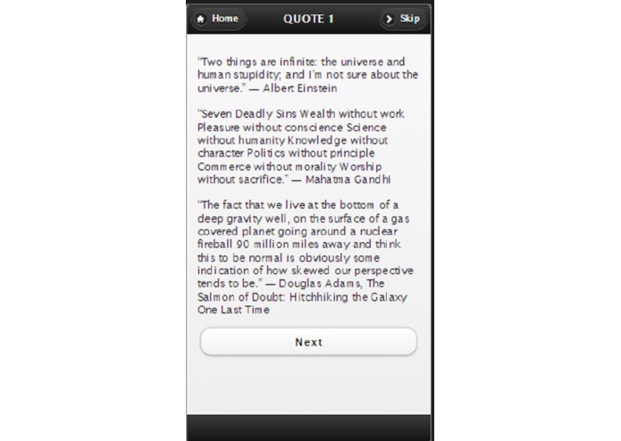 Scientific Quotes – screenshot 1