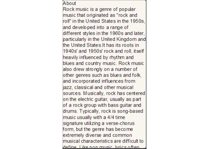 Music Info – screenshot 1