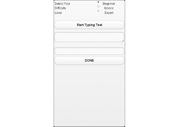 Typing Test – screenshot 1