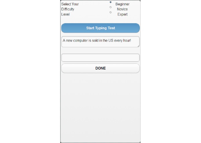 Typing Test – screenshot 2