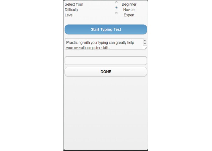 Typing Test – screenshot 3