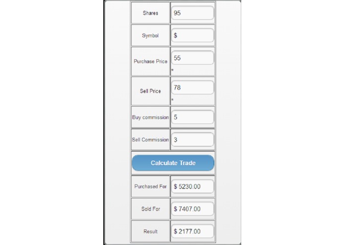 Stock Calculator – screenshot 1