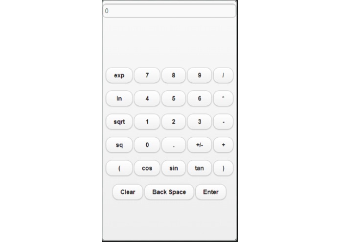 Scientific calculatr – screenshot 1