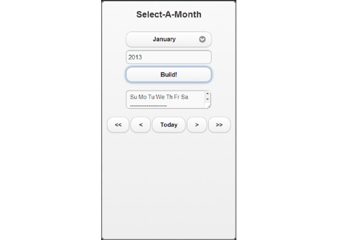 calendar – screenshot 1