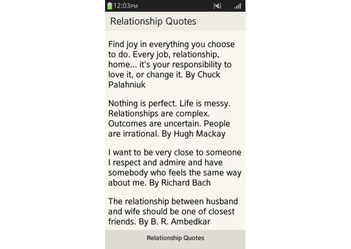Relationship Quotes – screenshot 1