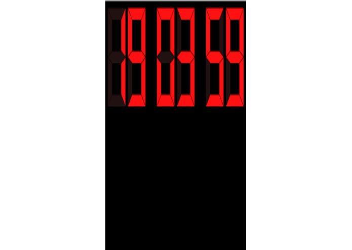 Digitalclock – screenshot 1