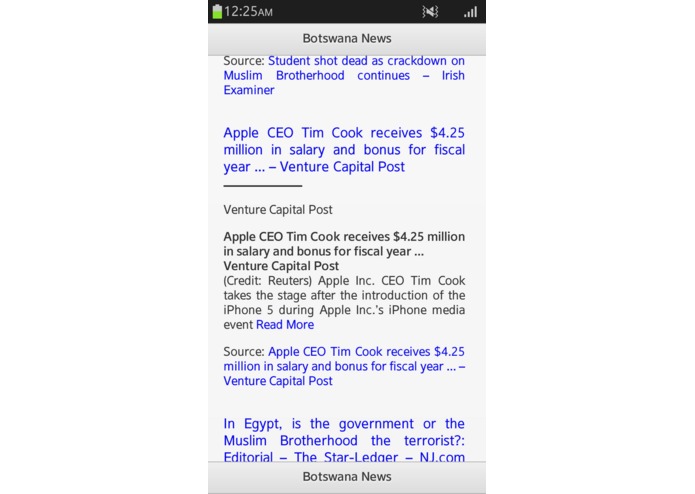 Botswana News – screenshot 2