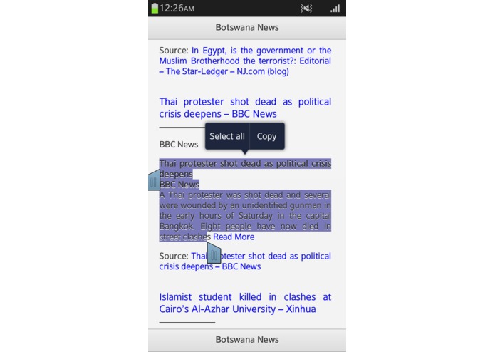 Botswana News – screenshot 4