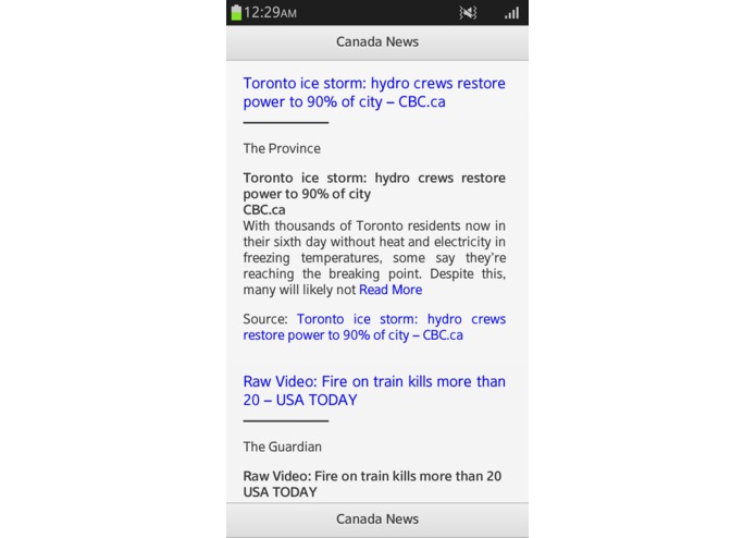 Canada News – screenshot 2