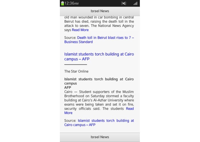 Israel News – screenshot 1