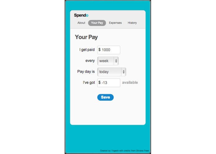 Spendo – screenshot 2