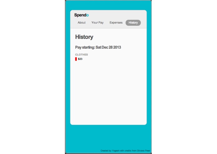 Spendo – screenshot 4