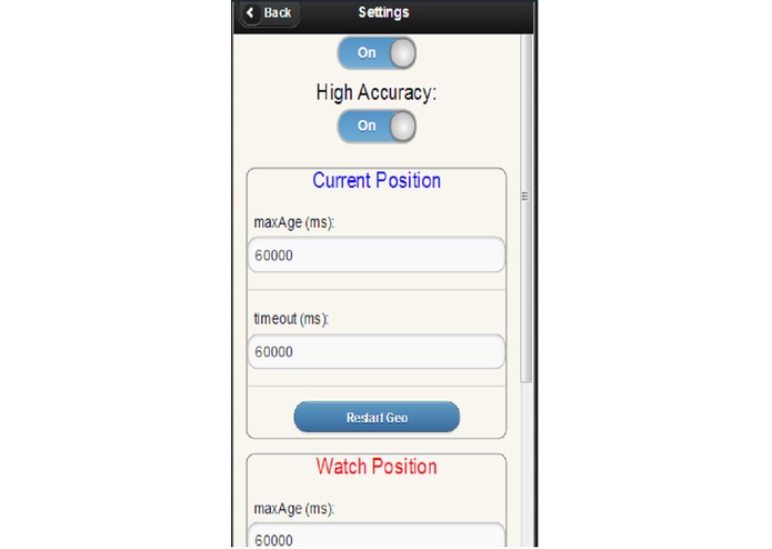 geoloc – screenshot 2