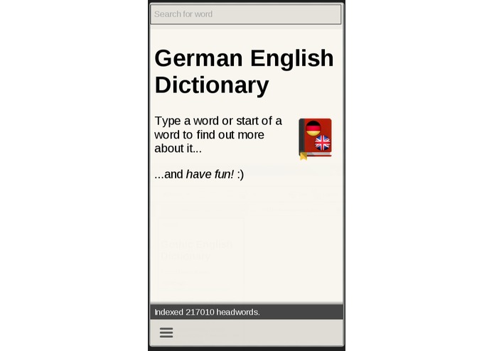 German English Dictionary – screenshot 3