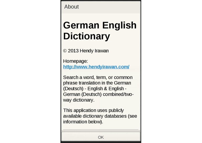 German English Dictionary – screenshot 4