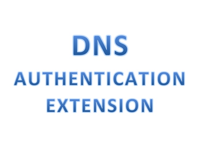 DNS Authentication Extension – screenshot 1