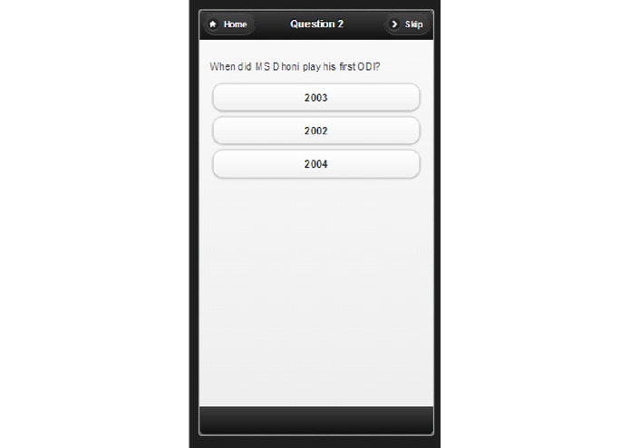 DhoniQuiz – screenshot 4