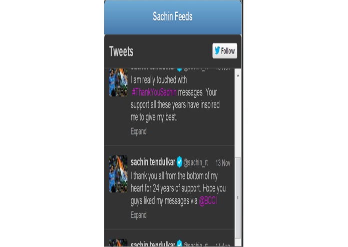 SachinTendulkar – screenshot 2
