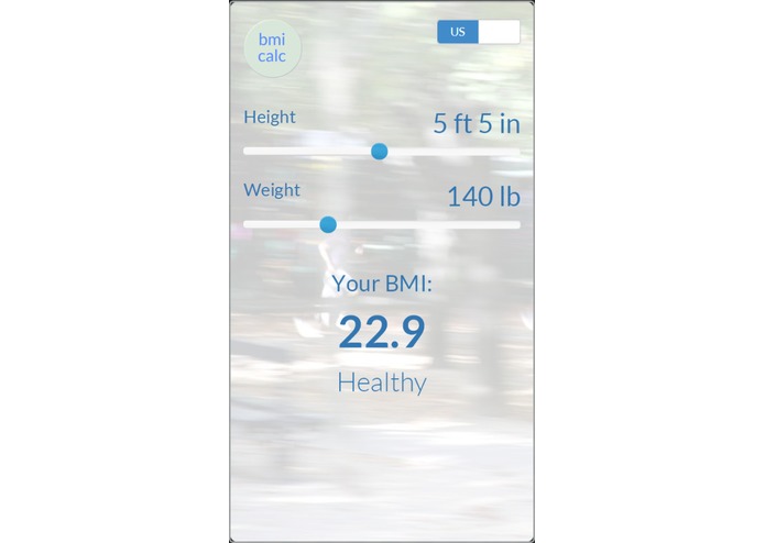 BMI Calc – screenshot 1